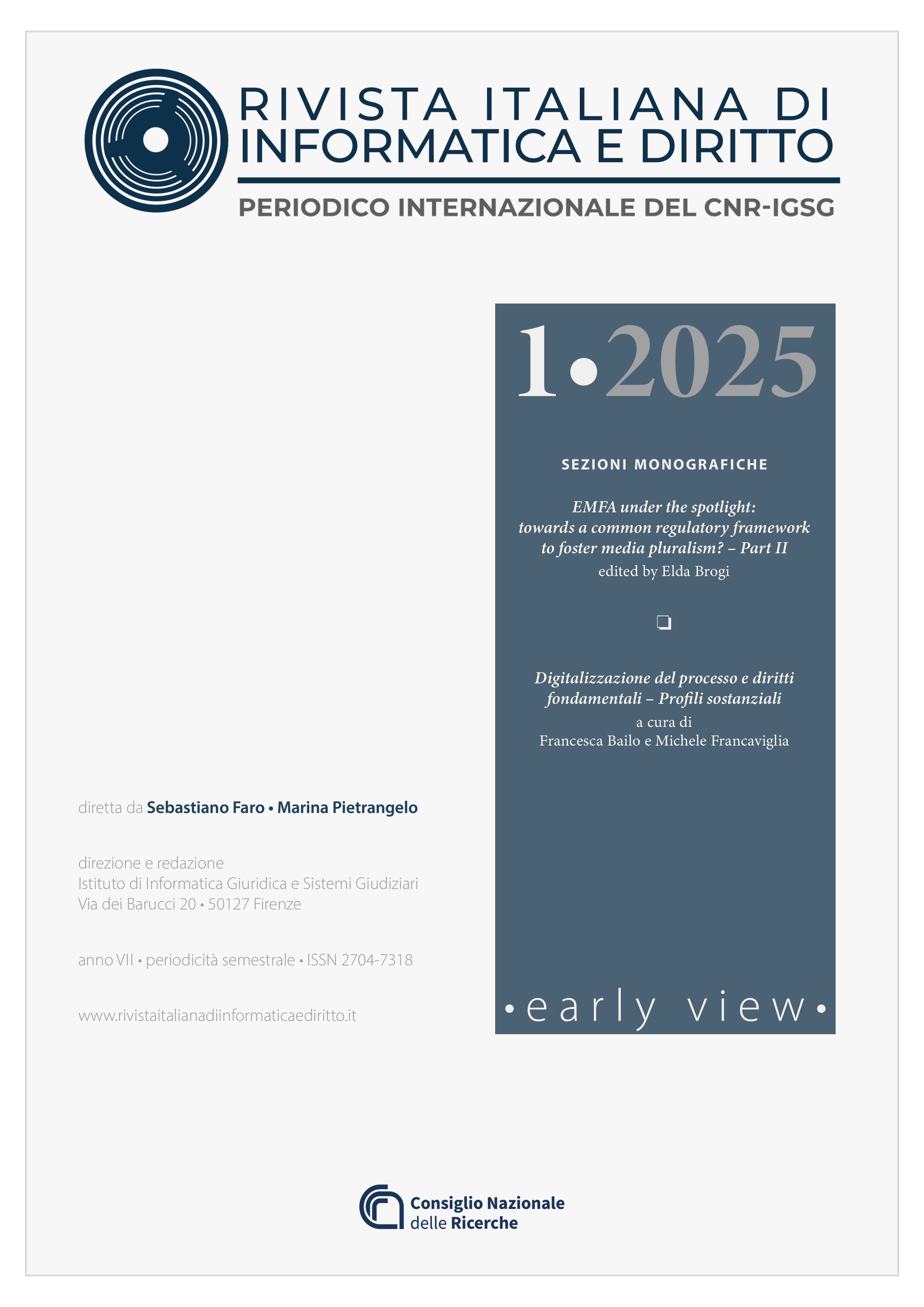 View Volume 7 , Issue 1 (2025)
